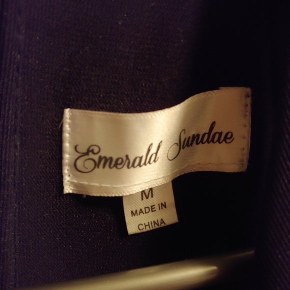 Off the shoulder mini black dress - Picture 3 of 5